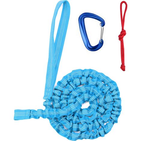 Barra di traino, corda di traino retrattile da 3 metri con capacità di carico di 500 libbre per bambini, bici, MTB