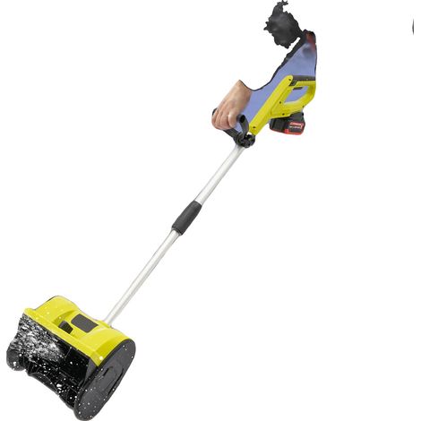 Spazzaneve, 1200 W, 2200 giri/min, batteria al litio da 4,0 Ah, larghezza di lavoro 32 cm, distanza di lancio 8 metri. (1/5)