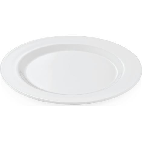 Lot de 12 Assiettes en Mélamine blanc Ø 230 mm - Was Germany