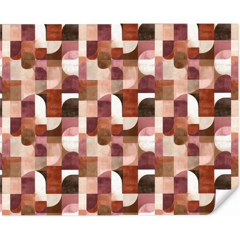 Carta da Parati Geometria - Moderno - Retrò 300x260 cm (1/5)