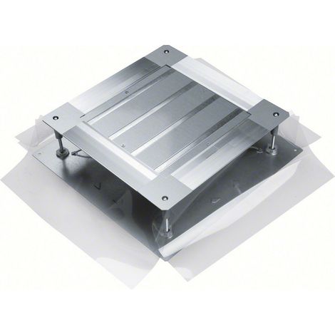 Boîte de jonction l486xL486 acier 290mm avec jupes pour haut de chape 120-170mm (UDB2120170)
