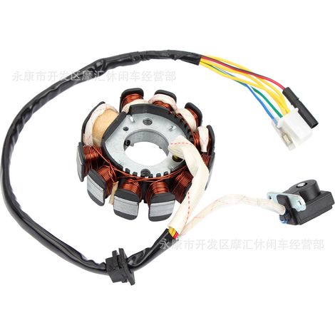 Scooter/skateboard/motor GY6/125cc/150cc/152QMI/157QMJ magneto 11-pole coil stator (1/5)