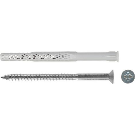 50 pz Fischer tasselli SXR-WT 8x60 mm tassello nylon con vite torx (1/2)