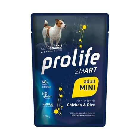 Cane - Adult Mini Pollo & Riso Prolife 100 gr (1/2)
