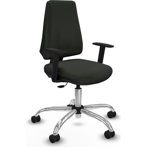 piqueras-y-crespo Modello Ergonomico Sedia da Ufficio Nera (1/5)
