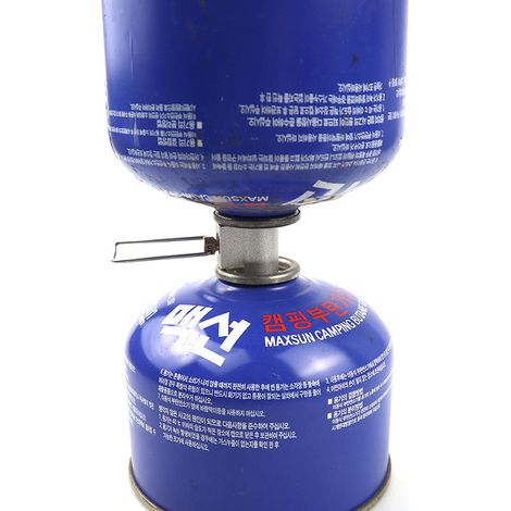 Adaptateur de réservoir de gaz plat, levier de recharge de cartouche, Valve supplémentaire, conversion de Camp (1/5)