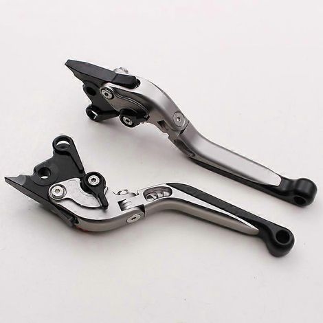 Levier de frein modifié pour moto ST4/S/ABS 2004-2006, guidon en alliage d'aluminium (gris) (1/5)