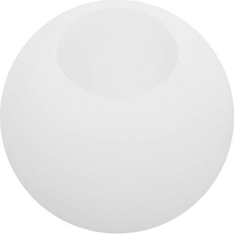 Abat-jour globe en verre avec trou d'ouverture, abat-jour rond de remplacement pour luminaire globe (1/4)
