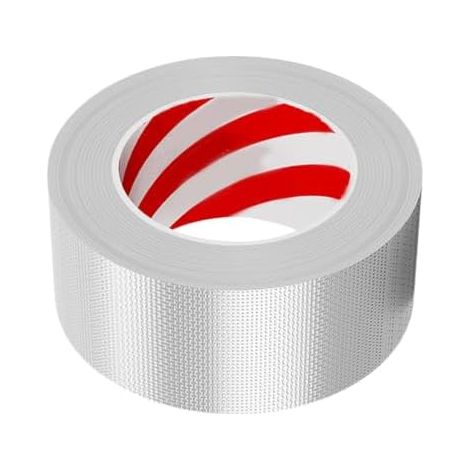 Ruban adhésif résistant à la chaleur Feuille d'aluminium Adhésif imperméable haute résistance Ruban métallique isolant pour conduit de sécheuse Pour tuyaux, séparateurs d'armoires, garnitures de p (1/5)