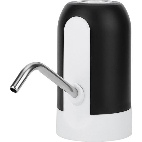 Distributeur d'eau électrique en bouteille, machine à eau intelligente, distributeur d'eau minérale domestique, distributeur d'eau rechargeable à bouton-poussoir, alimenté par USB DC5V, batterie intég (1/5)