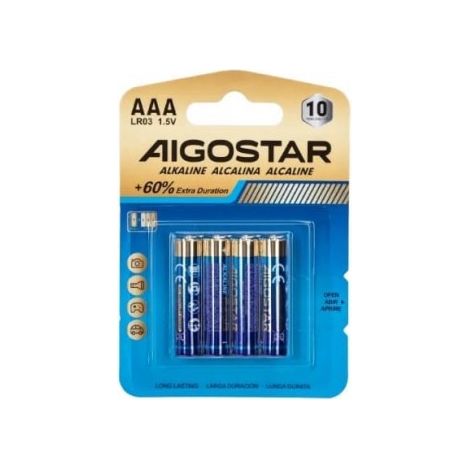 PILA ALCALINA LR03 (AAA) DE 1.5V 4 UNDS - EHLIS
