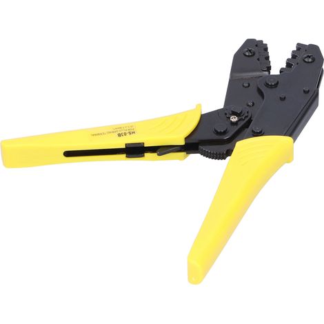 Pince à sertir à cliquet de type européen HS-03B 1,5-6,0 mm² en acier à haute teneur en carbone (1/5)