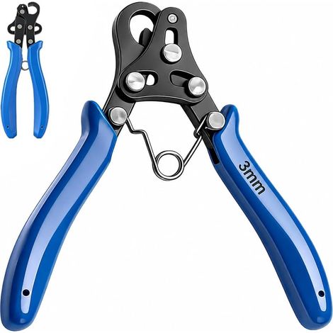 Pince à Boucler pour Bijoux, One Step Looper 3 mm, Pince à Enrouler pour Plier Et Enrouler, Outil Polyvalent pour la Création de Bracelets, Colliers, Boucles d'Oreilles et Perles (1/5)