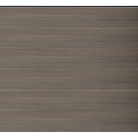 ELZE-Serie Zaunset, WPC-Syst. 1790 x 1760 mm, GRAU-coextr.