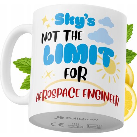 Lustige Tasse für Luft- und Raumfahrtingenieure – Kaffee- oder Teetasse mit witzigem Textdesign – ideal für Geburtstage, Namenstage, Feiertage und besondere Anlässe. Hochwertige Tasse für Zuhause, Bür