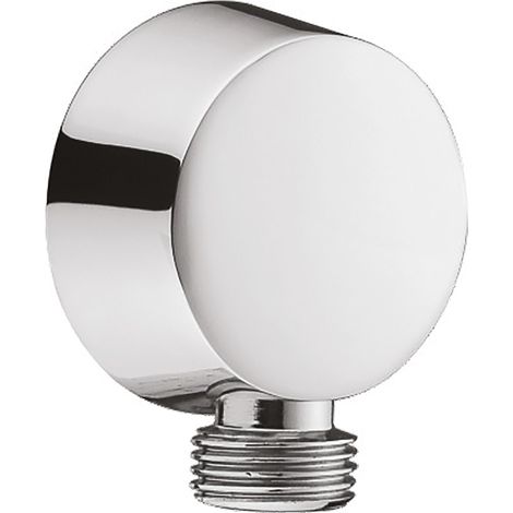 Toma de agua de pared redonda para tubo flexible - Idrhaus