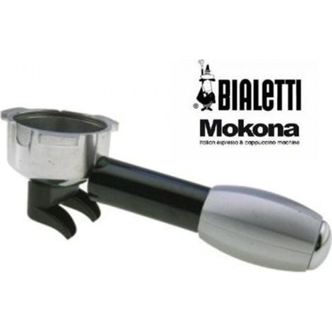 BRACCETTO BRACCIO PORTAFILTRO MACCHINA CAFFE' MOKONA BIALETTI GRIGIO