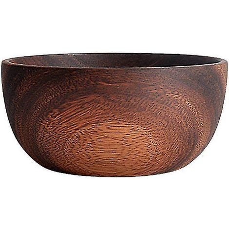 Salatschüssel aus Holz für Obst, Salate und Nudeln, 13 x 6 cm (1/5)