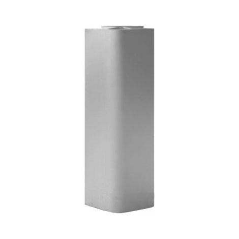 Angolare per zoccolo cucina 90° alluminio satinato h9.7 ANGOLAREH97AL