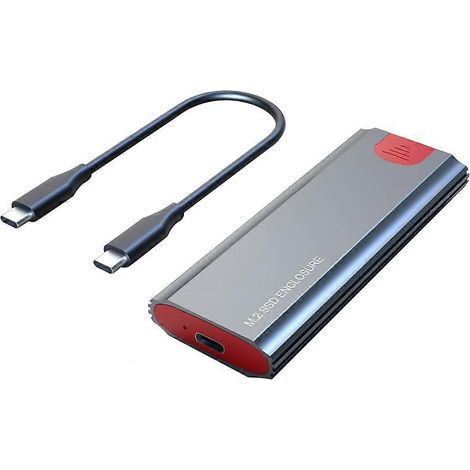 Boîtier SSD M.2 vers USB 3.1 Gen 2 10 Gbit/s NVMe CC (1/5)