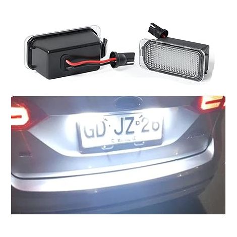 LED Éclairage plaque immatriculation auto Focus Kuga Grand C-Max S-MAX B-Max Mondeo Ranger Fiesta (1/5)
