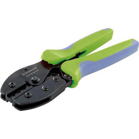 SCHWAIGER SOZG0100 PINCE À SERTIR OUTIL DE CONNEXION DE PANNEAU SOLAIRE PINCE DE CONNEXION DE PANNEAU SOLAIRE OUTIL DE CÂBLE SOL