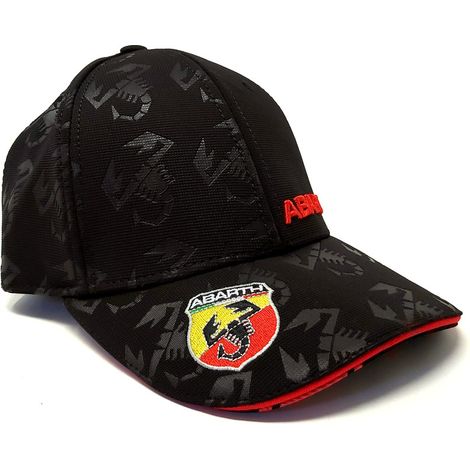 Cappellino Abarth Visiera Curva - Colore: NERO