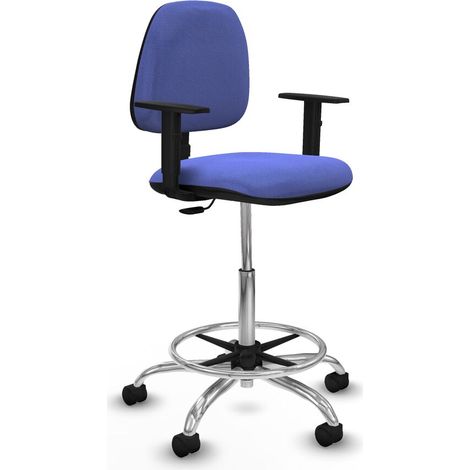 Sedia da Ufficio Piqueras y Crespo B1D05RN Azzurro Chiaro Alta (1/5)