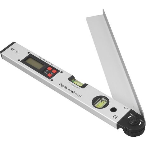 Rapporteur numérique 225° 16 pouces – niveau LCD aluminium pour menuiserie (1/5)