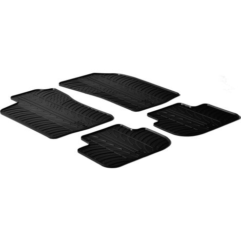 Set tappeti su misura in gomma - compatibile per Alfa Romeo 147 3p (10/0008/08) - Alfa Romeo 147 5p (04/0108/08) - Alfa Romeo GT (12/0303/11)