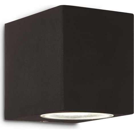Ideal Lux Up - Applique murale extérieure à 1 ampoule noire IP44, G9
