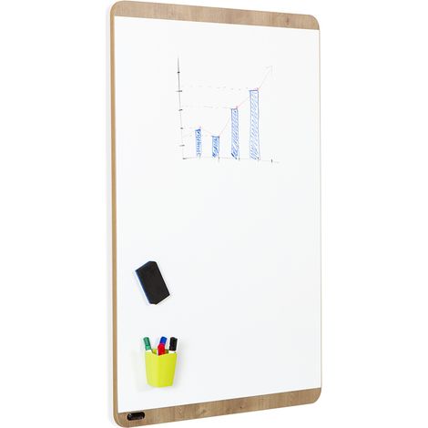 Rocada Natural Whiteboard - magnetisch - für die Wand - 75x115cm