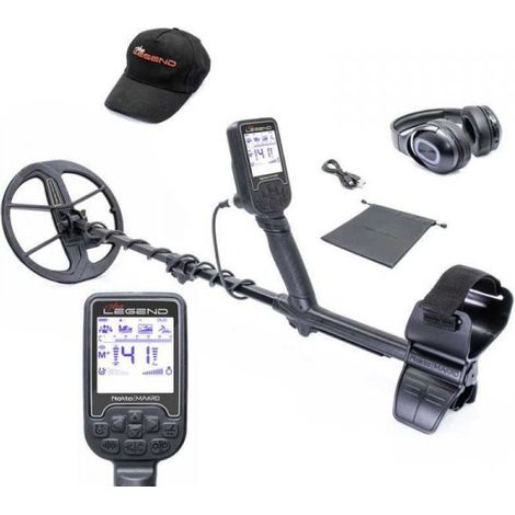 Nokta Makro metal detector multifrequenza + cuffie wireless - THE LEGEND WHP(Start Pack)