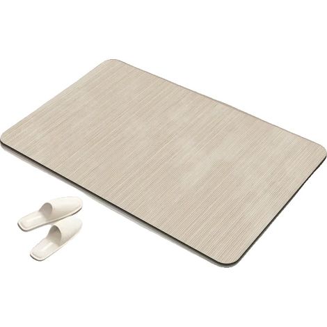 Tappetino da bagno assorbente antiscivolo, 3, 50x80cm - Felt-b (1/2)
