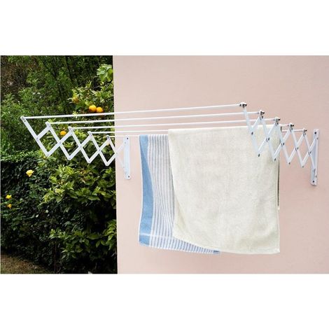 Porte Vêtements Alu 100cm Organisation Dressing, Gain De Place - Fepre