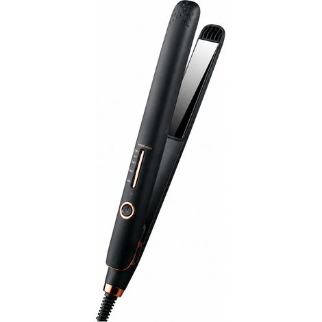 Fer à lisser et boucler 2 en 1 noir modèle standard température non réglable noir 31 × 9 × 4 cm 290 g – Livraison gratuite