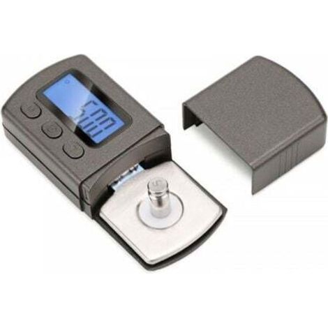 [JAMAIS UTILISÉ] Compteur de pression d’aiguille pour tourne-disque en vinyle 5g/0.01g, mini balance électronique à bijoux avec rétroéclairage LCD (1/4)