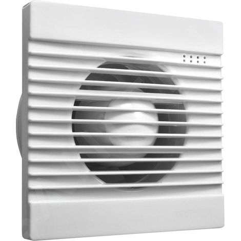 Ventilateur de salle de bain, 230V/50Hz, 100mm, blanc (1/2)