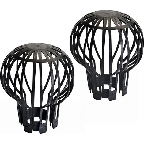 Filtres pour Descente de Gouttière - Lot de 2 - Protection Efficace contre les Débris