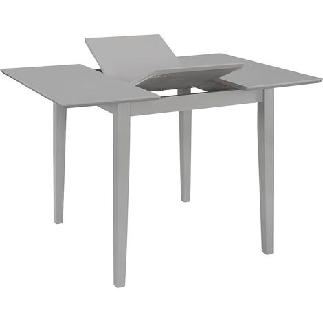 Maison Exclusive - Tavolo da Pranzo Estensibile Grigio (80-120)x80x74 cm in MDF (1/5)