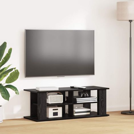 TV-Ständer Schwarz Eichen-Optik 96 x 35 x 33,5 cm