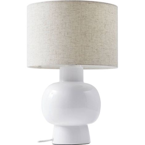 Table Lamp 'Arved' made of Textile for Living Room & Dining Room