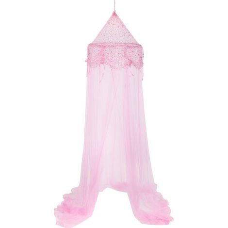 Ciel de Lit Demoiselle 60x250cm Rose (1/4)