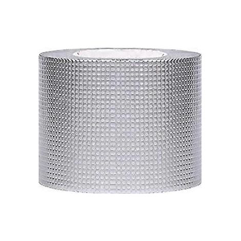 RUBAN ALUMINIUM : Ruban adhésif ultra-résistant et imperméable, offrant une forte adhérence pour les fissures, les fuites et les trous. 5 cm x 5 m (1/4)
