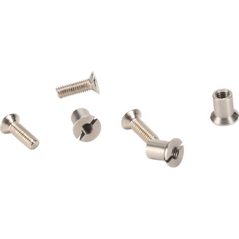 Kit de 24 vis NAB pour moyeux universels 10,5 pouces x 1/4 pouce, compatibles avec les enrouleurs 3M, AMPEX, TEAC et RMGI. (1/5)