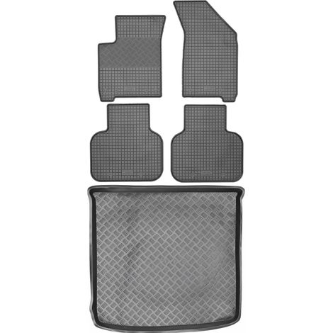 Juego de alfombrillas de goma para coche y alfombrilla para maletero para Fiat Freemont SUV (2011-2016). (1/5)