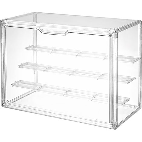 Vitrine pour Collection en Acrylique,Boîte de Présentation Transparent,Anti-poussière Vitrine Exposition Figurine avec Porte Magnétique,pour Figurines,modèles et Collections (1/5)