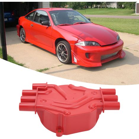 Verteilerkopf- und Zündrotor-Kit für Chevy, Cadillac und GMC 4,3L V6 DR475 D328A, rot (1/5)