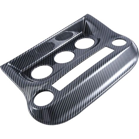 Accessoires auto : Cache-panneau de commande de climatisation, modification décorative intérieure pour Wrangler J (1/5)