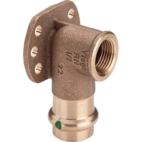 Racor Viega f-d15 hembra prensa 15mm x 1 2 pulgadas